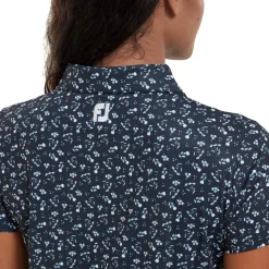 FootJoy Floral Print Navy And White New