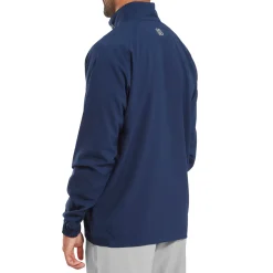 FootJoy Full-Zip Zephyr Windshirt Blå Navy Outlet