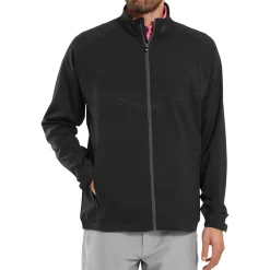 FootJoy Full-Zip Zephyr Windshirt Svart Black Online