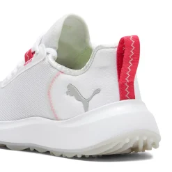 Puma Fusion Crush Sport Jr White-Garnet Rose Best