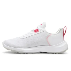 Puma Fusion Crush Sport Jr White-Garnet Rose Best