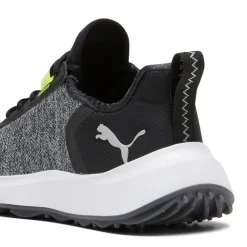 Puma Fusion Crush Sport Jr Black-Electric Lime Discount