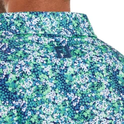 FootJoy Garden Print Blå Navy Outlet