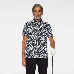 J.Lindeberg George Polo Scribble JL White New