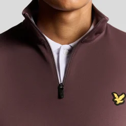 Lyle & Scott Golf Course Midlayer Rosa Berry Hot