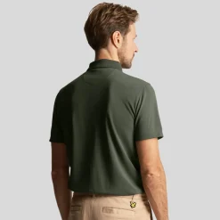 Lyle & Scott Golf Tech Polo Grön Grön (Cactus Gr X65) Best