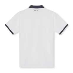 Goatlane Golf Tech Polo Vit Blå White/Blue Outlet