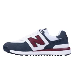 New Balance 574 Greens v2 Blå Vit Röd Blue/White/Red Outlet