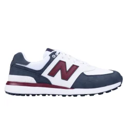 New Balance 574 Greens v2 Blå Vit Röd Blue/White/Red Outlet