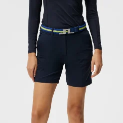 J.Lindeberg Gwen Long Shorts Blå JL Navy Discount