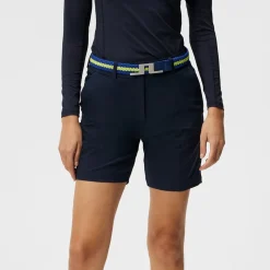 J.Lindeberg Gwen Long Shorts Blå JL Navy Discount