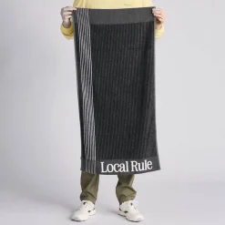 Local Rule Gym Towel Svart Black Outlet