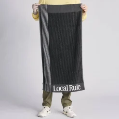 Local Rule Gym Towel Svart Black Outlet