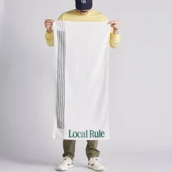 Local Rule Gym Towel Vit White Best