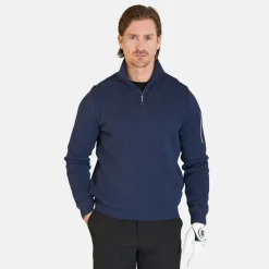 Ivanhoe Hadar Half Zip Windbreaker Blå Steel (617)