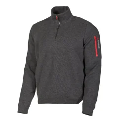 Ivanhoe Hadar Half Zip Windbreaker Grå Grafitgrå (055) Sale