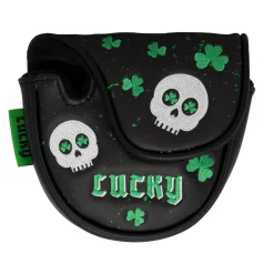 Pure Headcover Putter Mallet Svart Grön Lucky/Svart/Grön