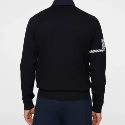 J.Lindeberg Heath Knitted Sweater Blå JL Navy Sale