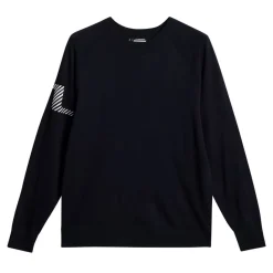 J.Lindeberg Heath Knitted Sweater Blå JL Navy Sale