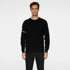 J.Lindeberg Heath Knitted Sweater Svart Black Online