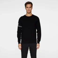 J.Lindeberg Heath Knitted Sweater Svart Black Online