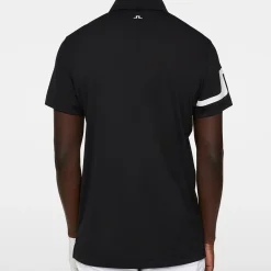 J.Lindeberg Heath Regular Fit Golf Polo Svart Black