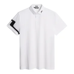 J.Lindeberg Heath Regular Fit Golf Polo Vit White Discount