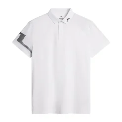 J.Lindeberg Heath Strike Polo Vit White New
