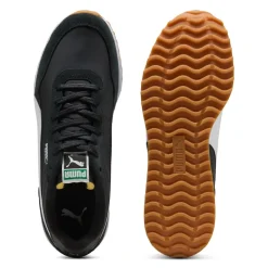 Puma Helsinki G Black- White-Gum Hot