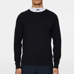 J.Lindeberg Henry Knitted Sweater Blå JL Navy
