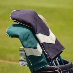 Penfold Heritage Headcover Driver Blå Navy Outlet