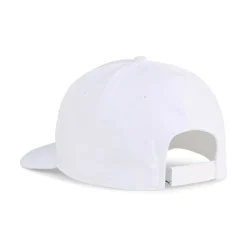Puma Heritage P Tech Cap White Glow- Black
