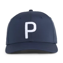 Puma Heritage P Tech Cap Deep-Navy-White-Glow Clearance
