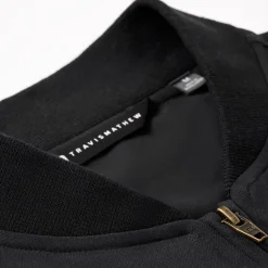 Travis Mathew Highway M 1/4 Zip Svart Black Hot