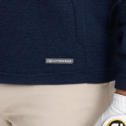 Cutter & Buck Hunts Point Fleece Blå Navy (580) Outlet