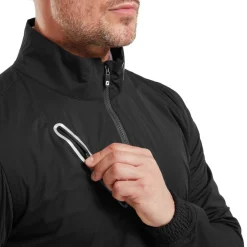 FootJoy Hydroknit Jacket Svart Black Clearance