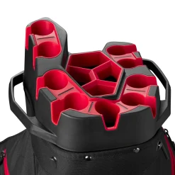 Wilson I-Lock Cart Bag Black-Red-White Online