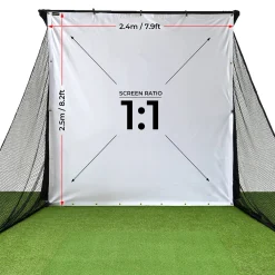 Sim Space Impact Screen+20 Bungee Cords Hot