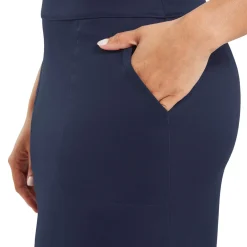 FootJoy Interlock Skort - Long Blå Navy Online