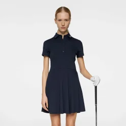 J.Lindeberg Janna Dress Blå JL Navy Clearance