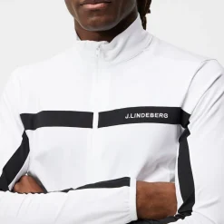 J.Lindeberg Jarvis Mid Layer Vit White Best
