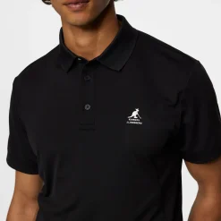 J.Lindeberg Jason Polo JL x Kangol Svart Black Online