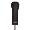 Titleist Jet Black Leather Headcover Hybrid Hot