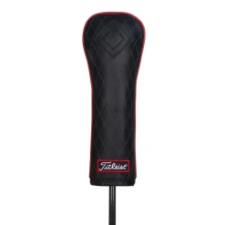Titleist Jet Black Leather Headcover Hybrid Hot