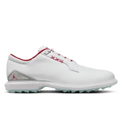 Nike Jordan Adg 5 Golf s White-Fire Red-Metallic Silver-Blue Outlet
