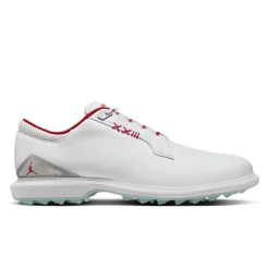 Nike Jordan Adg 5 Golf s White-Fire Red-Metallic Silver-Blue Outlet