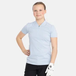 Bogeys & Birdies Jr Tech Blade V-Neck Tee Chambray Blue Discount