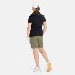 Bogeys & Birdies Jr 4-Way Stretch Short Leaf Clover Green New