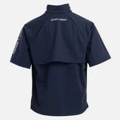 Bogeys & Birdies Jr Windbreaker SS 1/4 Zip Blå Navy