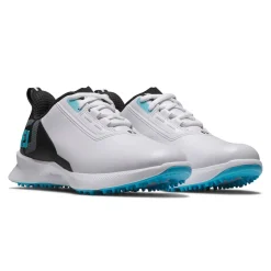 FootJoy Junior Fuel Vit White-Black-Blue Outlet